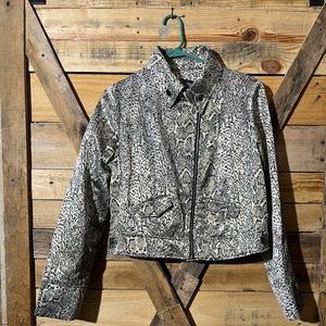 Daytrip Metalic Black/Grey Blazer Size XL